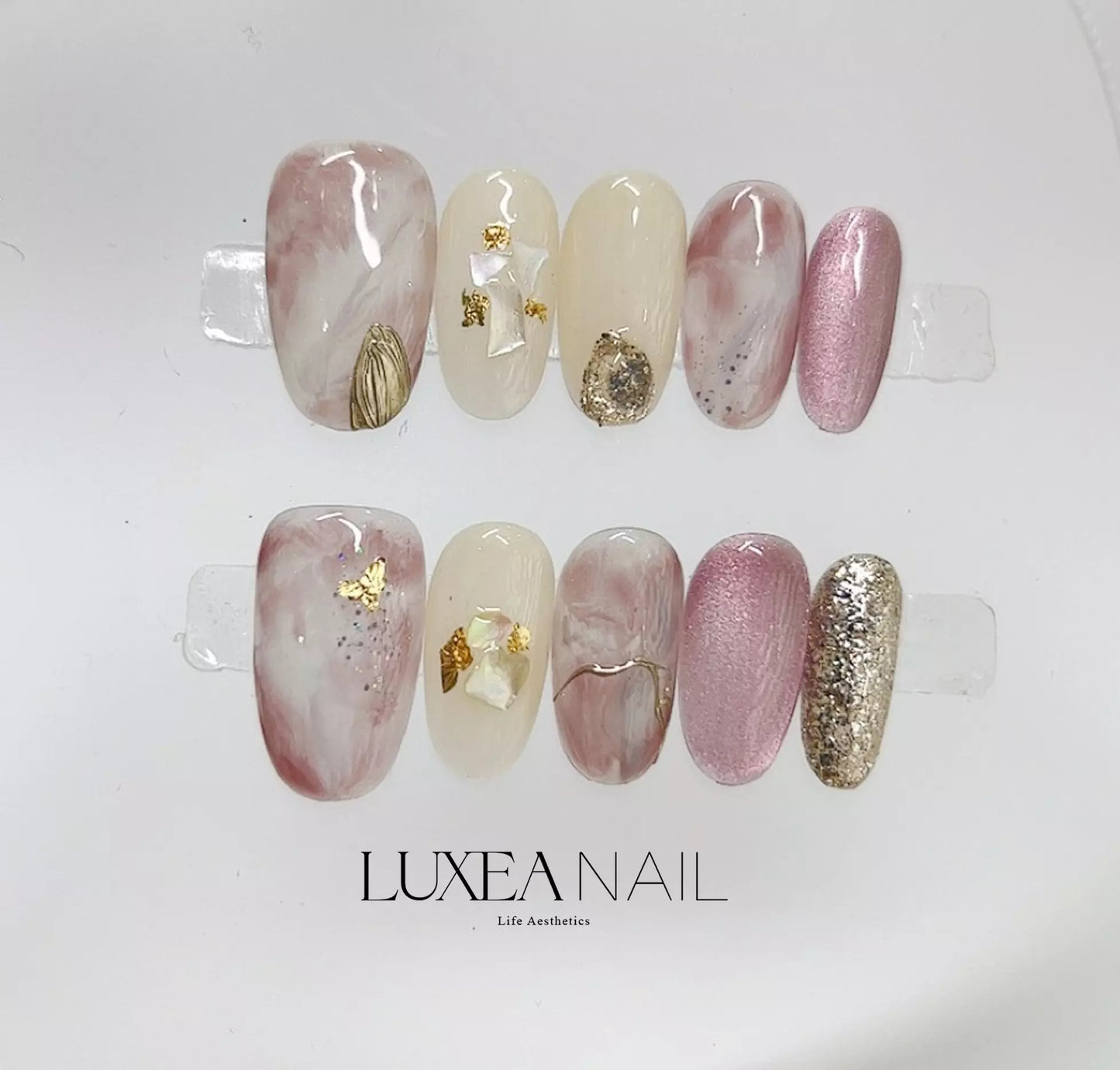 Special-Purple-Square-15mm-Press On Nail